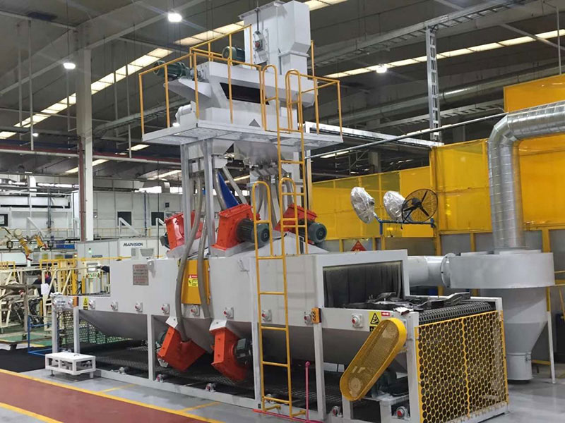 網(wǎng)帶通過(guò)式拋丸機(jī)