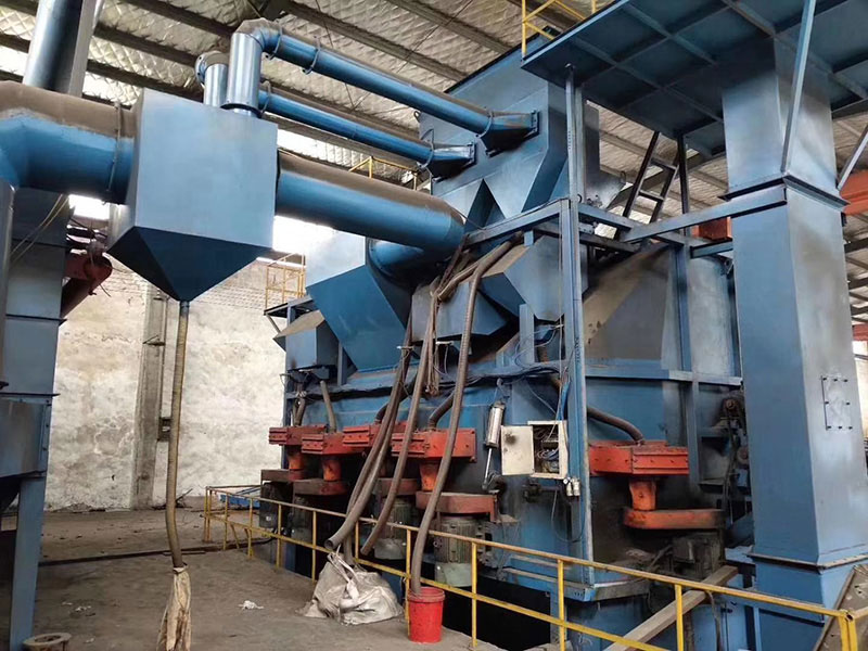 轉(zhuǎn)臺式拋丸清理機