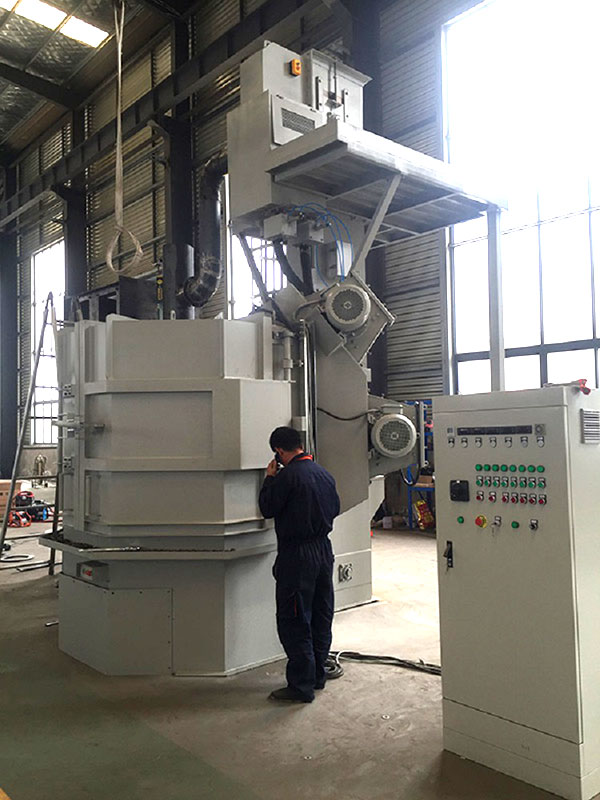 轉(zhuǎn)臺式拋丸機