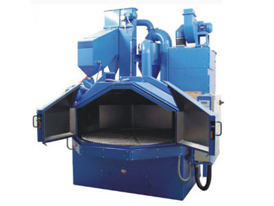 轉(zhuǎn)臺式拋丸機